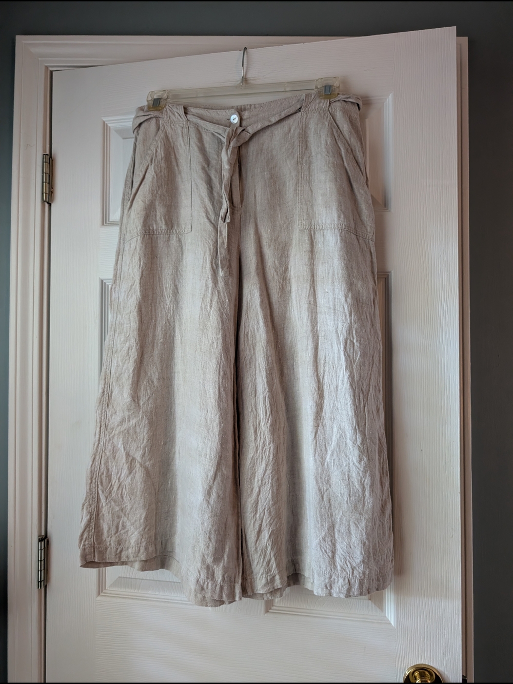 Chico's Cropped Wide-Leg Pants